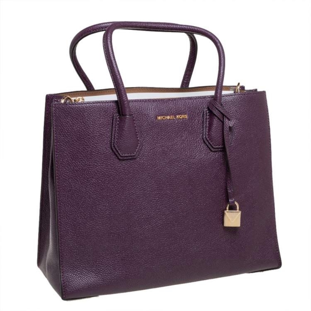 Michael Kors Plum medium Mercer tote